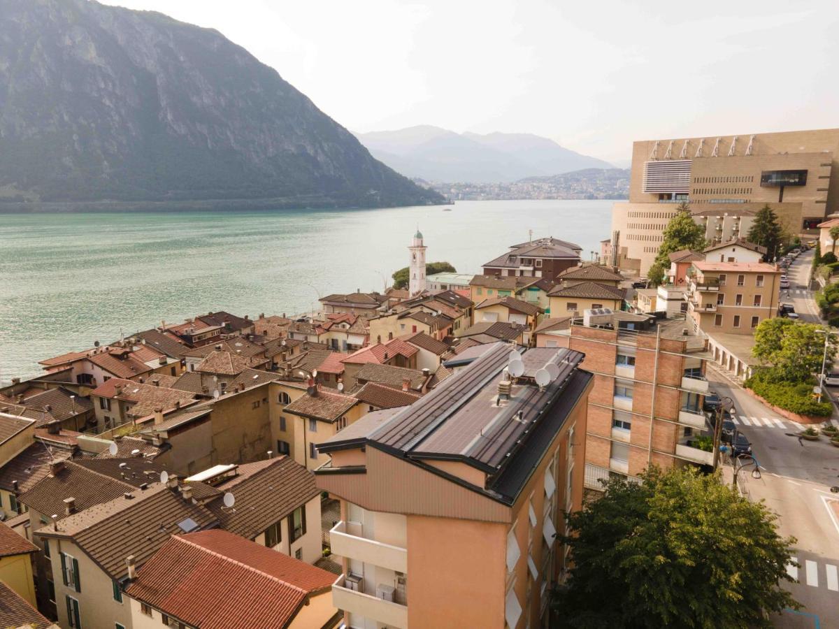 Casa Elea_ Panoramic Attic In City Center Campione dʼItalia Esterno foto